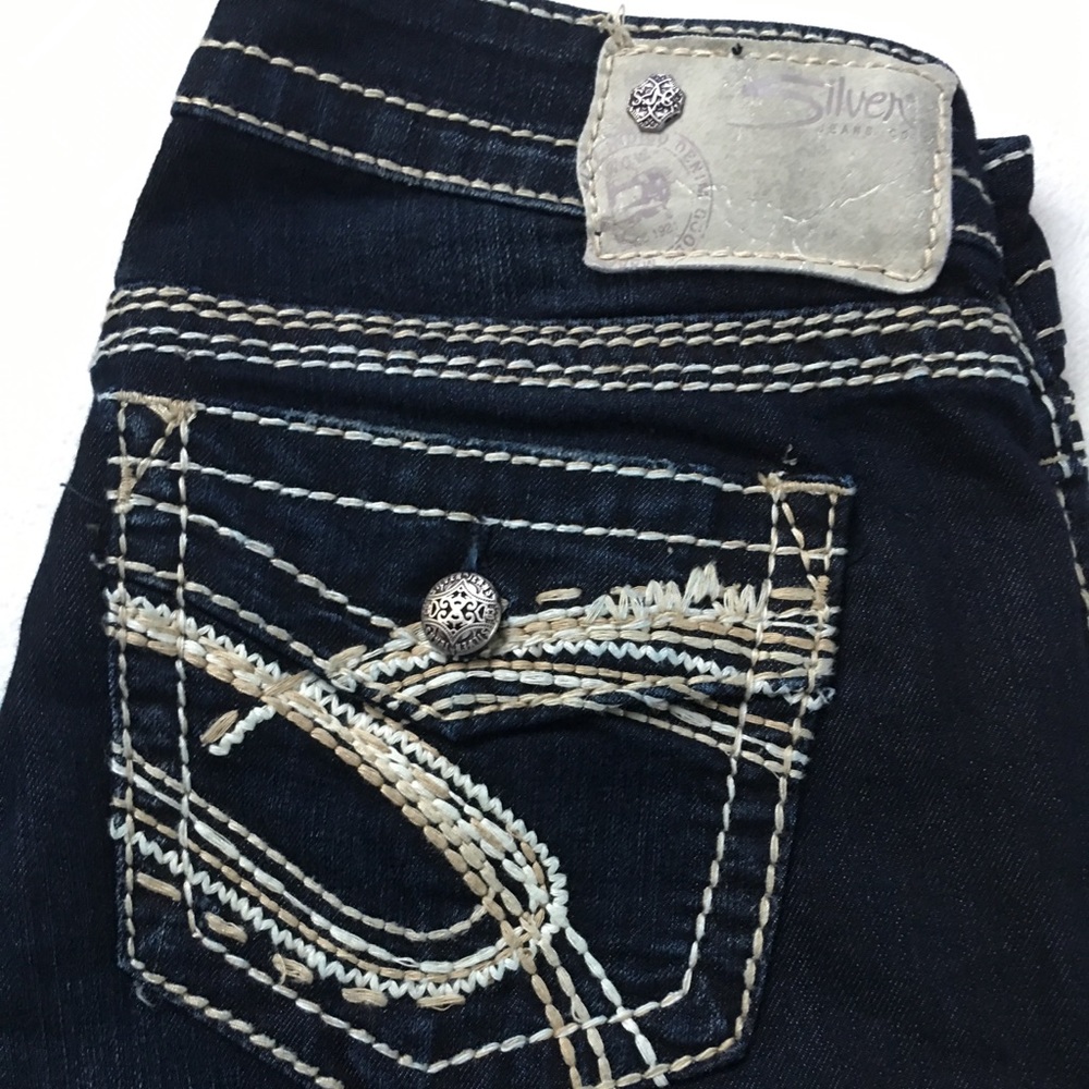 Silver jeans